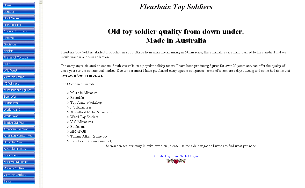 Fleurbaix Toy Soldiers